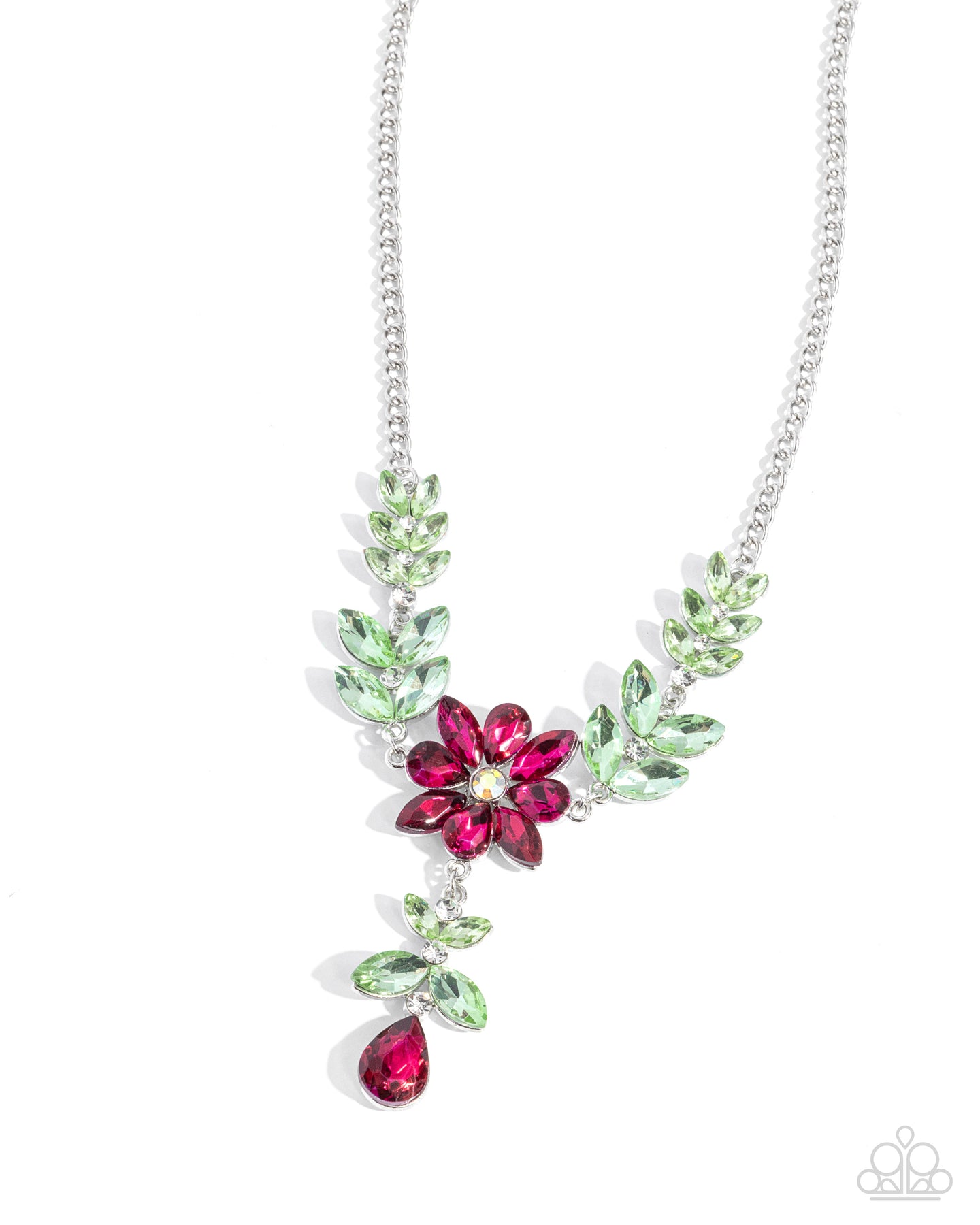 Bouquet Backdrop - Pink necklace A025