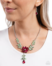 Load image into Gallery viewer, Bouquet Backdrop - Pink necklace A025
