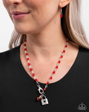 Load image into Gallery viewer, Love Match - Red necklace A033

