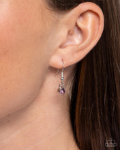 Load image into Gallery viewer, April Showers Bring Flowers - Purple necklace E032
