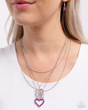 Load image into Gallery viewer, Courting Caliber - Pink necklace D062
