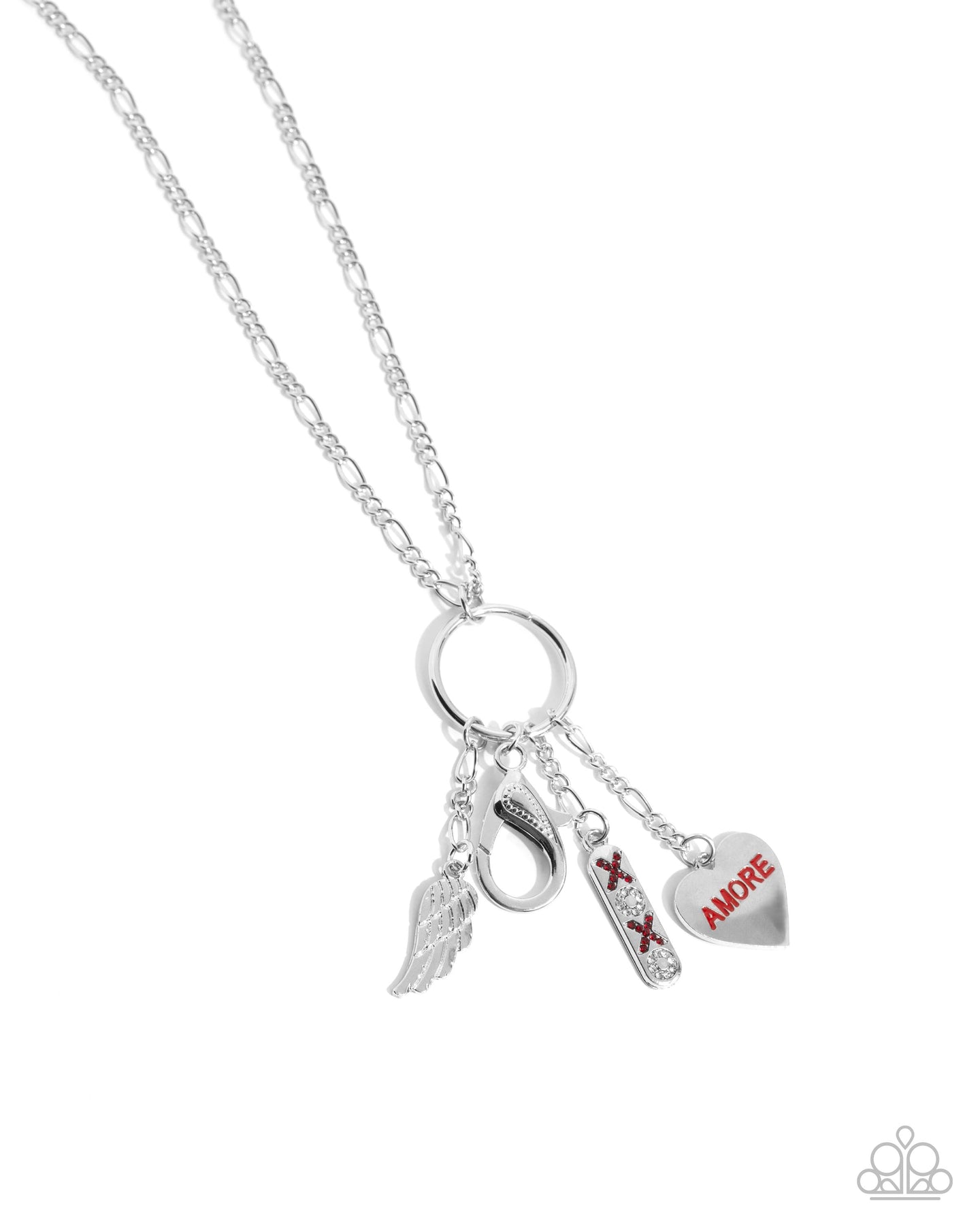 Con Amore - Red lanyard necklace E044