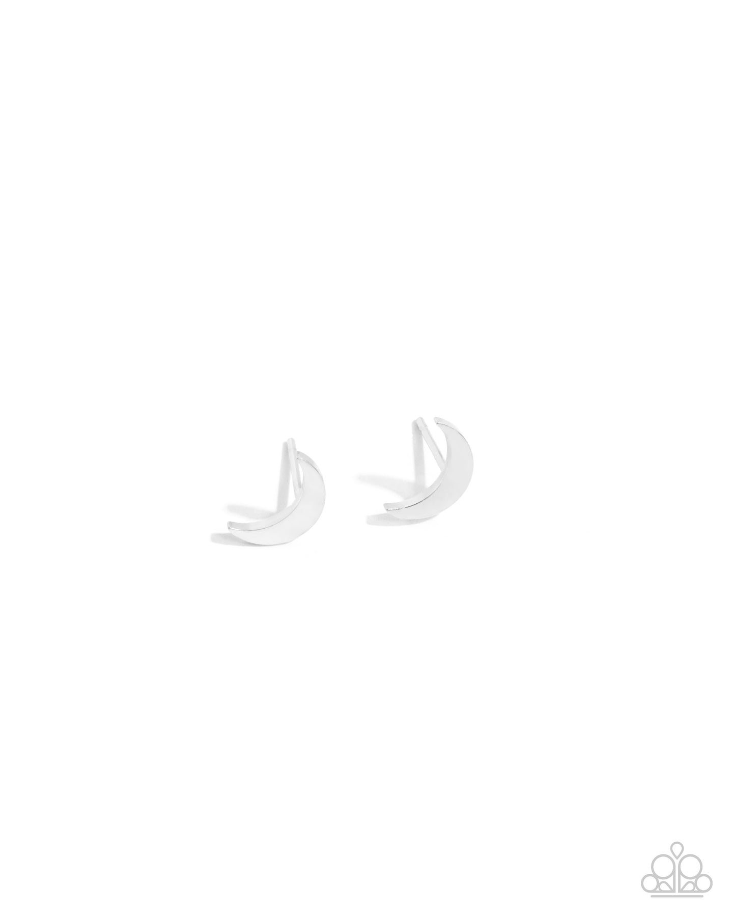 Stainless Space - Silver post earring A034