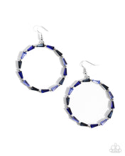 Load image into Gallery viewer, Bounce Around - Blue earring A023

