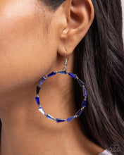 Load image into Gallery viewer, Bounce Around - Blue earring A023
