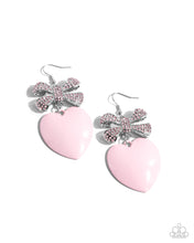 Load image into Gallery viewer, Suitable Sweetheart - Pink earring E037
