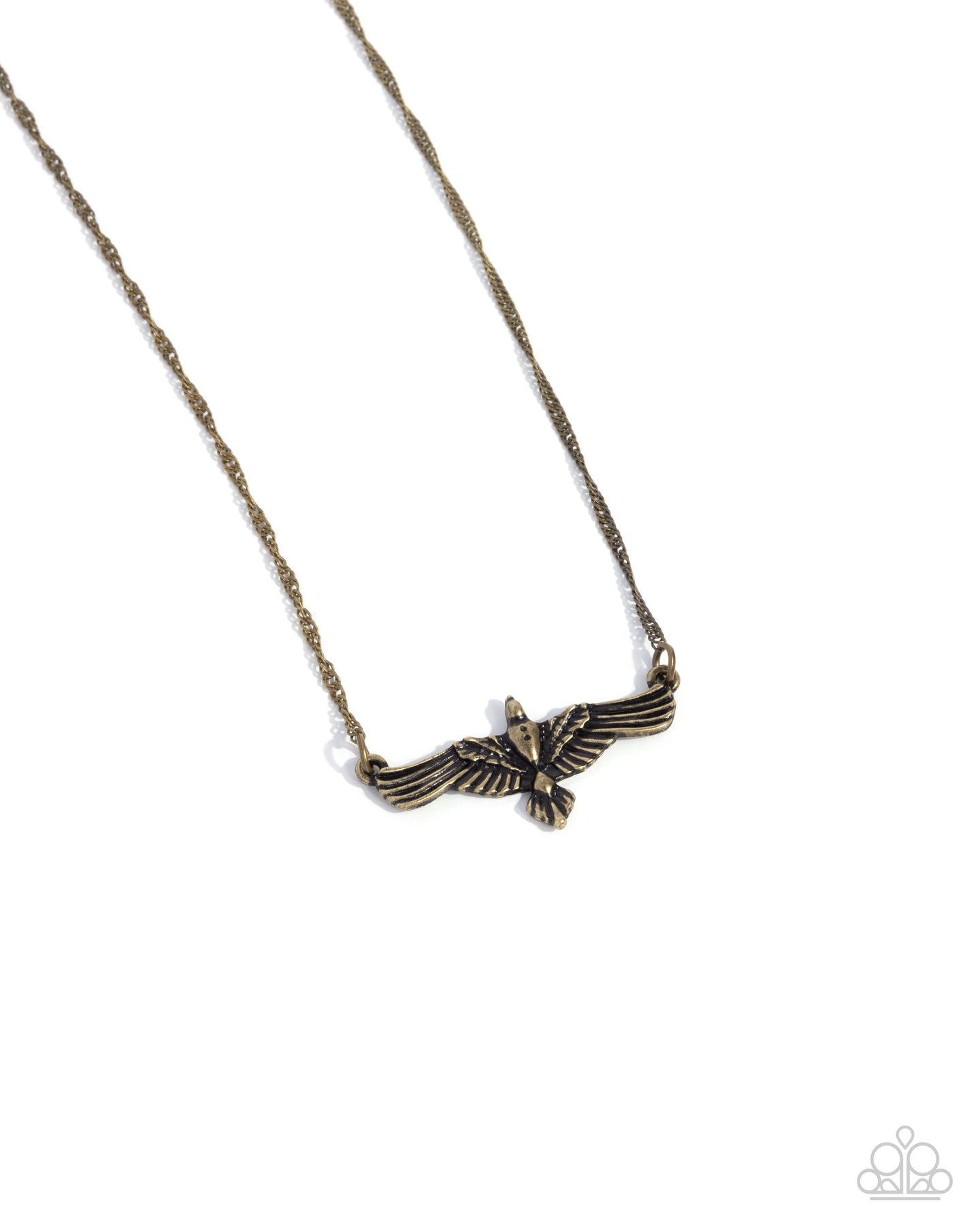 Eagle Exception - Brass necklace B088