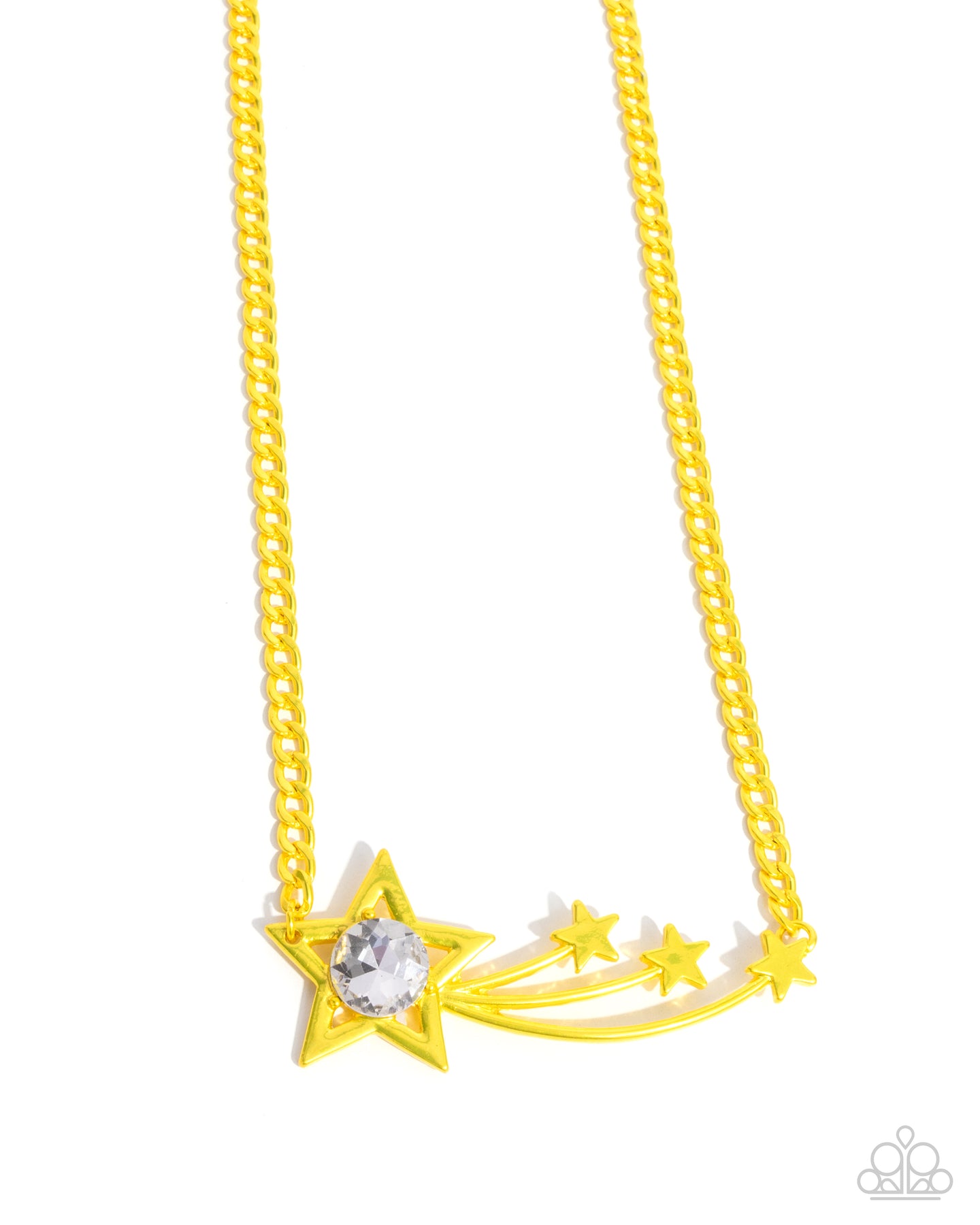 Meteor Moment - Yellow necklace A064