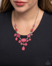 Load image into Gallery viewer, Significant Influence - Pink Necklace F011
