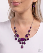 Load image into Gallery viewer, Significant Influence - Purple Necklace G107
