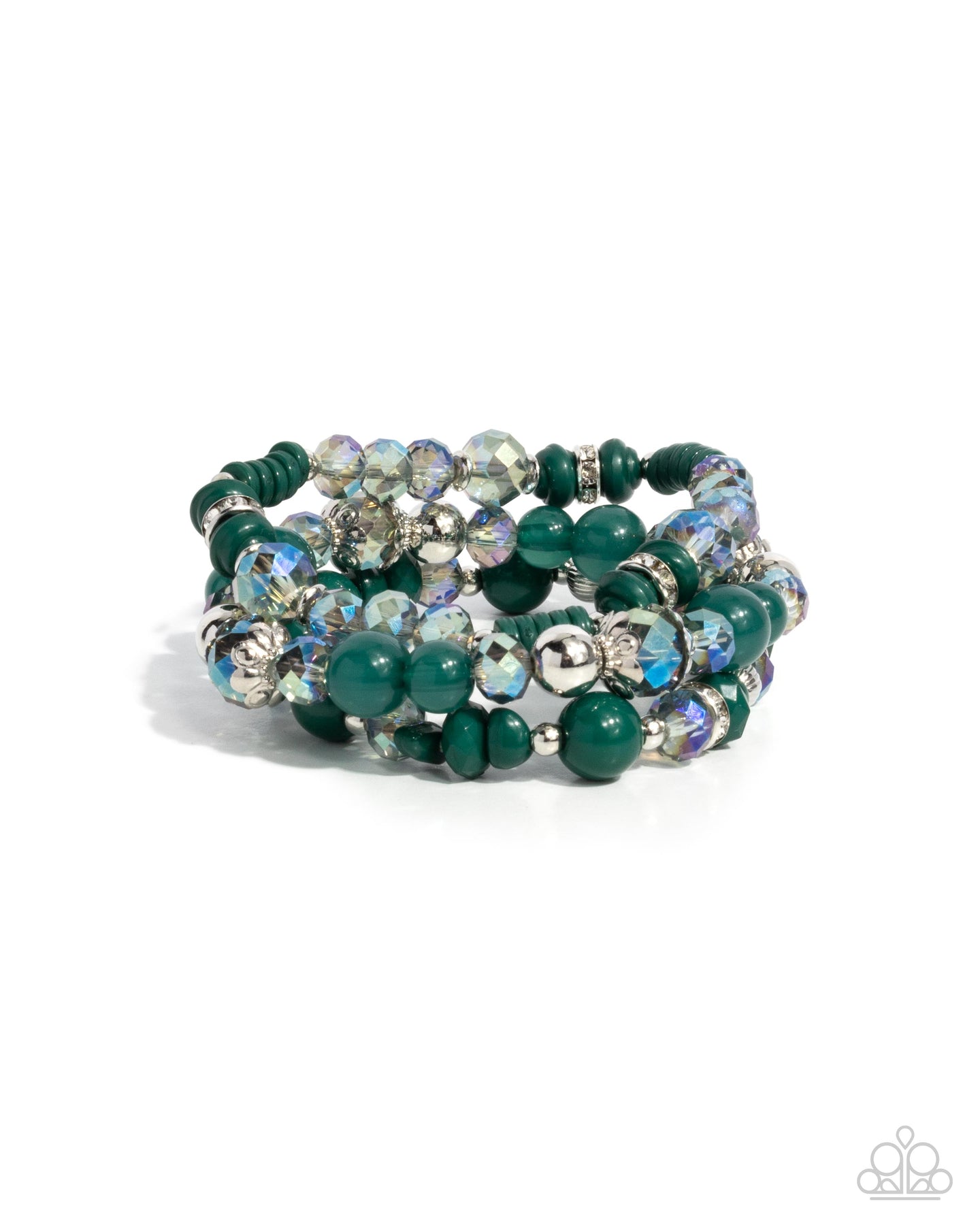 Complimentary Chic - Green bracelet LR4