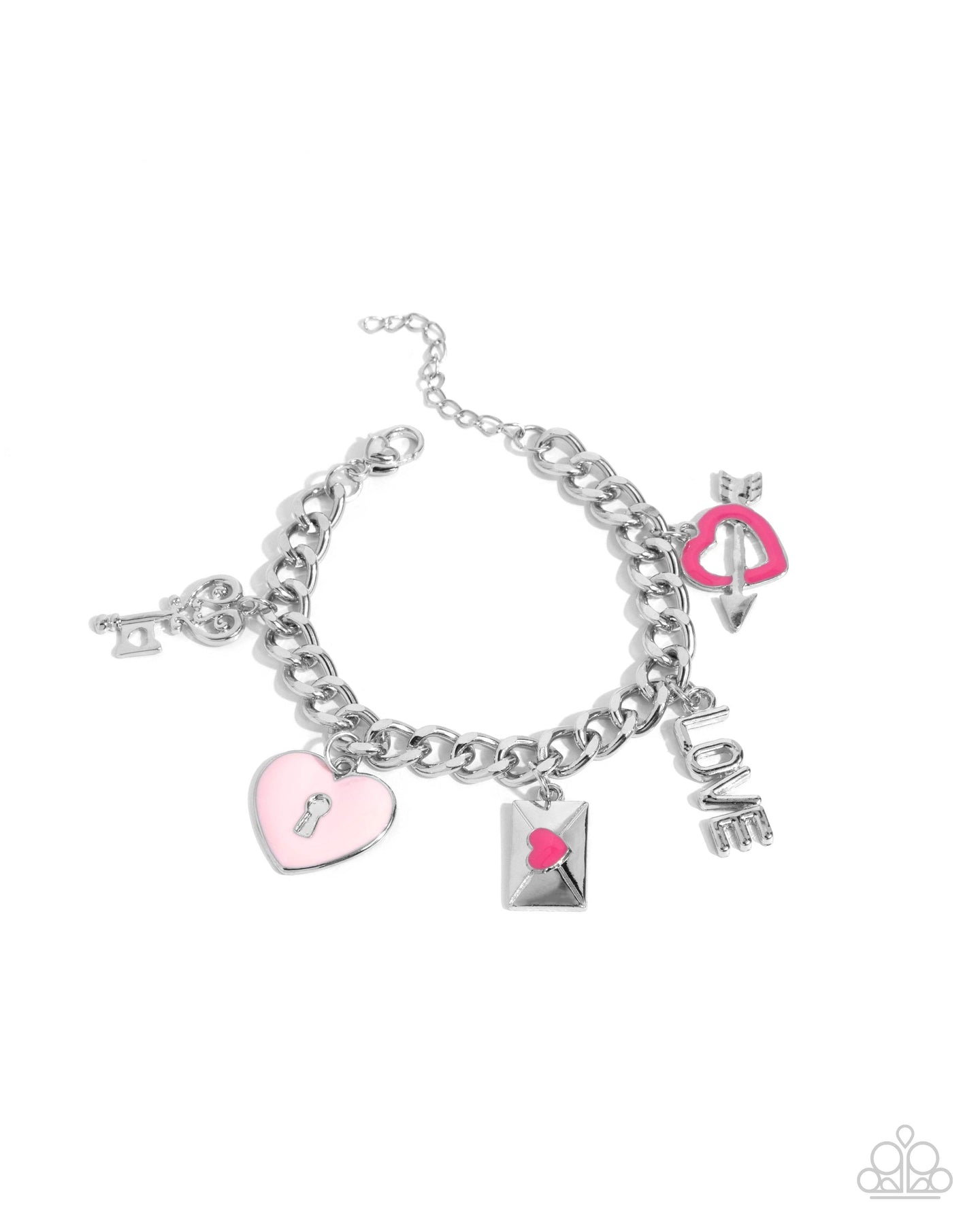 Valentines Variety - Pink bracelet E045