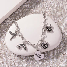 Load image into Gallery viewer, Positive Outlook - Silver bracelet D058
