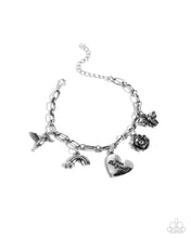 Load image into Gallery viewer, Positive Outlook - Silver bracelet D058
