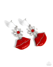 Load image into Gallery viewer, Let Me Kiss You - Red earring E034
