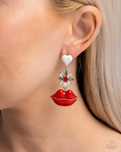 Load image into Gallery viewer, Let Me Kiss You - Red earring E034
