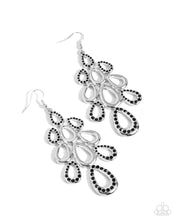 Load image into Gallery viewer, In a Hurry - Black earring D045
