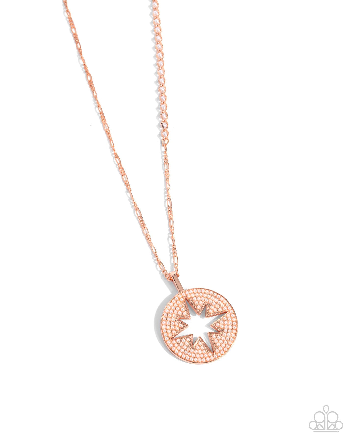 Stars Begin to Climb - Copper necklace A084