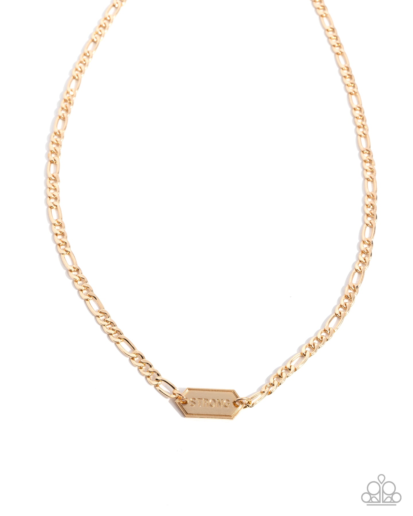 Strong Suit - Gold men's necklace E018