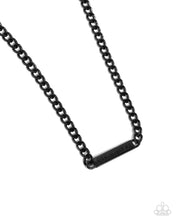 Load image into Gallery viewer, Fully Committed - Black men&#39;s necklace D065
