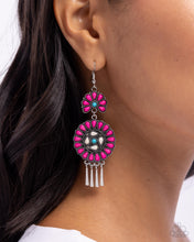 Load image into Gallery viewer, Watch the Sunset - Pink earring D047
