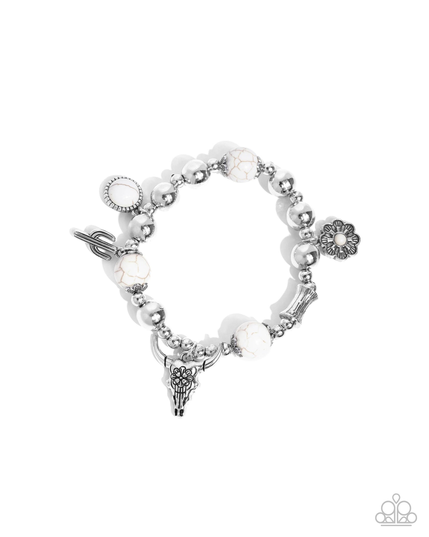 Western Welcome - White bracelet E003
