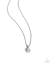 Load image into Gallery viewer, Baseball League - Red necklace
