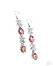 Load image into Gallery viewer, $16 SET: Courting Change - Red earring + matching bracelet E027
