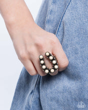 Load image into Gallery viewer, $16 SET: Wild West Wonder - White earring + ring E032
