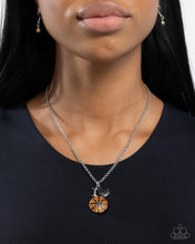 Load image into Gallery viewer, Basketball Balance - Orange necklace E031
