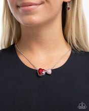 Load image into Gallery viewer, Lovely Couple - Red necklace E035
