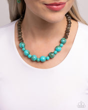 Load image into Gallery viewer, Not a Phase - Blue necklace D065
