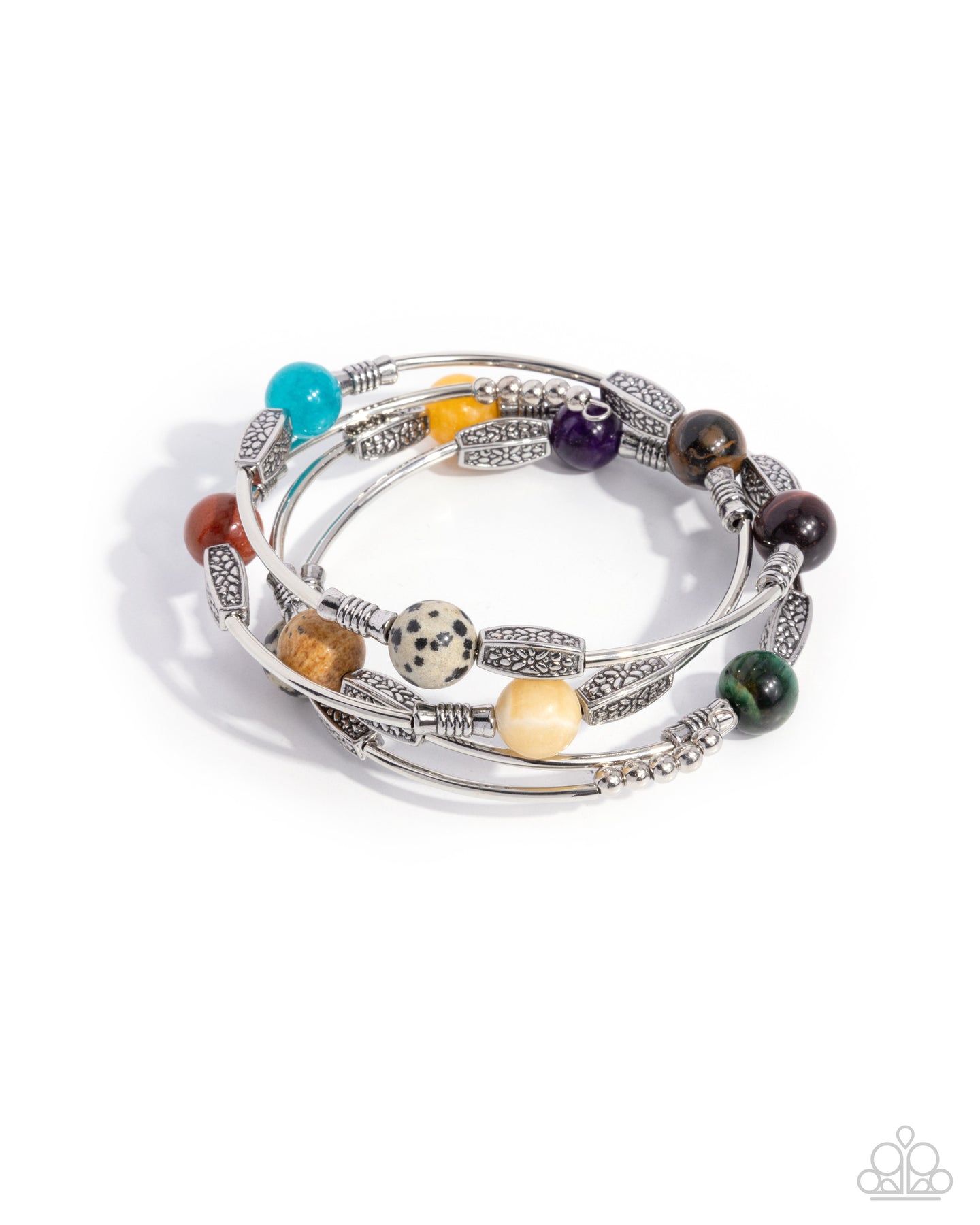 From Start to Finish - Multi coil bracelet A010