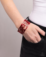 Load image into Gallery viewer, Steal Your Heart - Red bracelet E063
