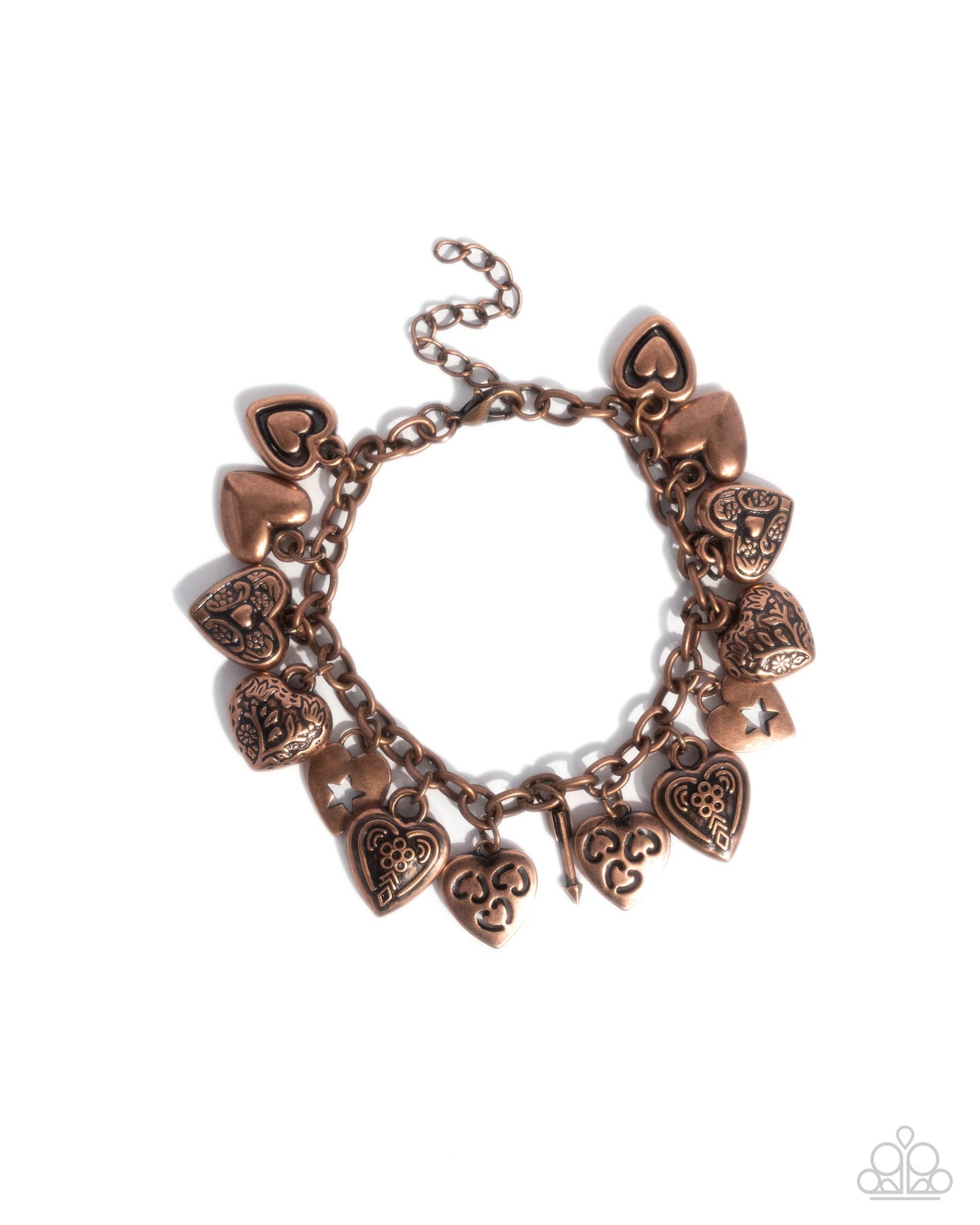 Charming Change - Copper bracelet E010