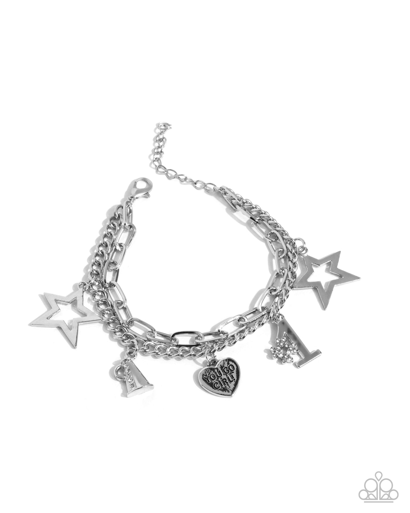Team Spirit - White bracelet D076