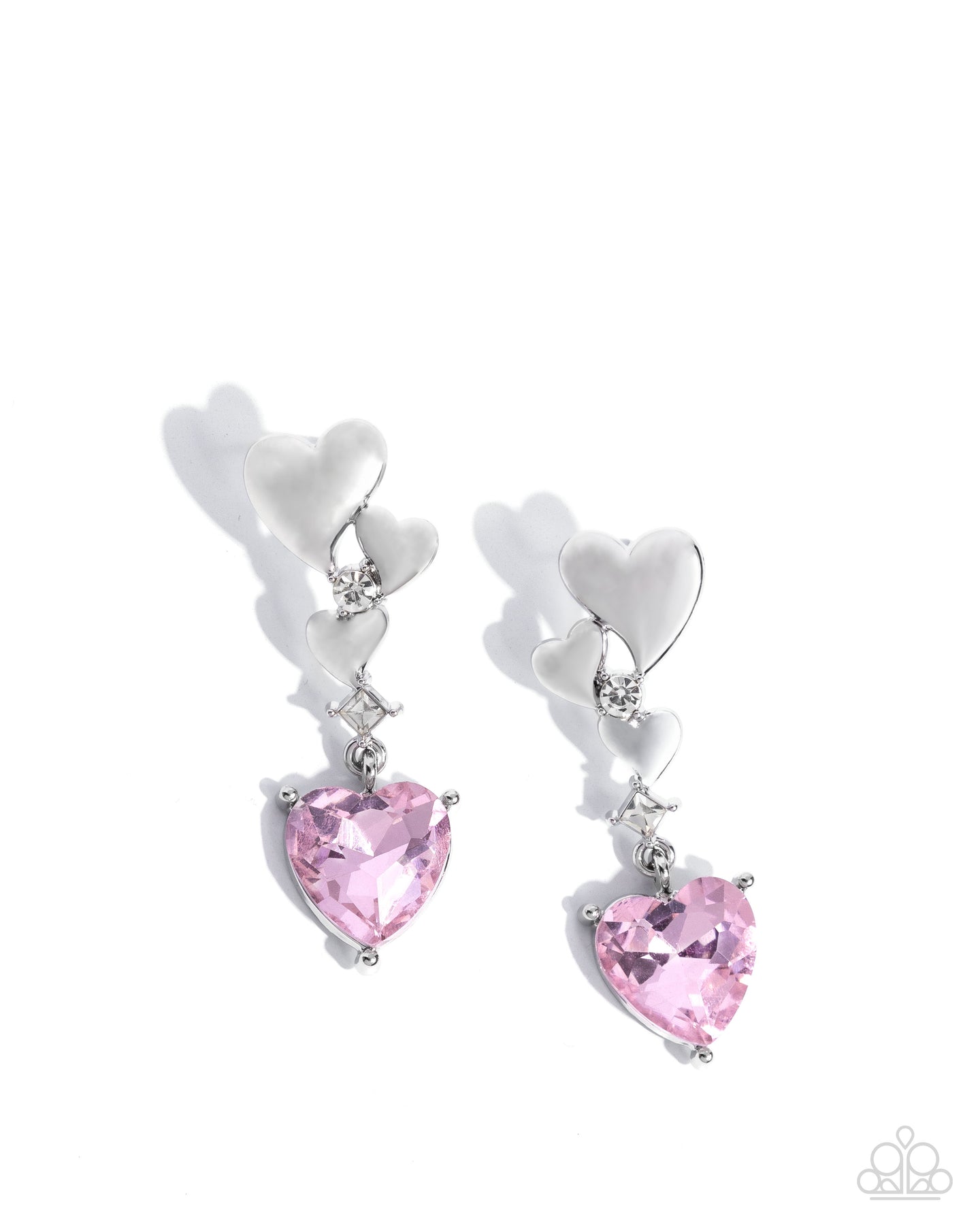 Valentines Vaudeville - Pink earring E037