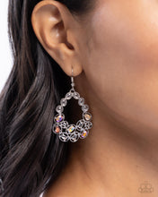 Load image into Gallery viewer, Prismatic Principal - Orange earring G102
