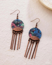 Load image into Gallery viewer, Disc Destiny - Copper earring E081
