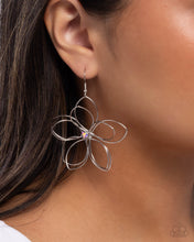 Load image into Gallery viewer, Wiry Whisper - Purple earring C016
