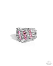 Load image into Gallery viewer, Confident Crisscross - Pink ring E017
