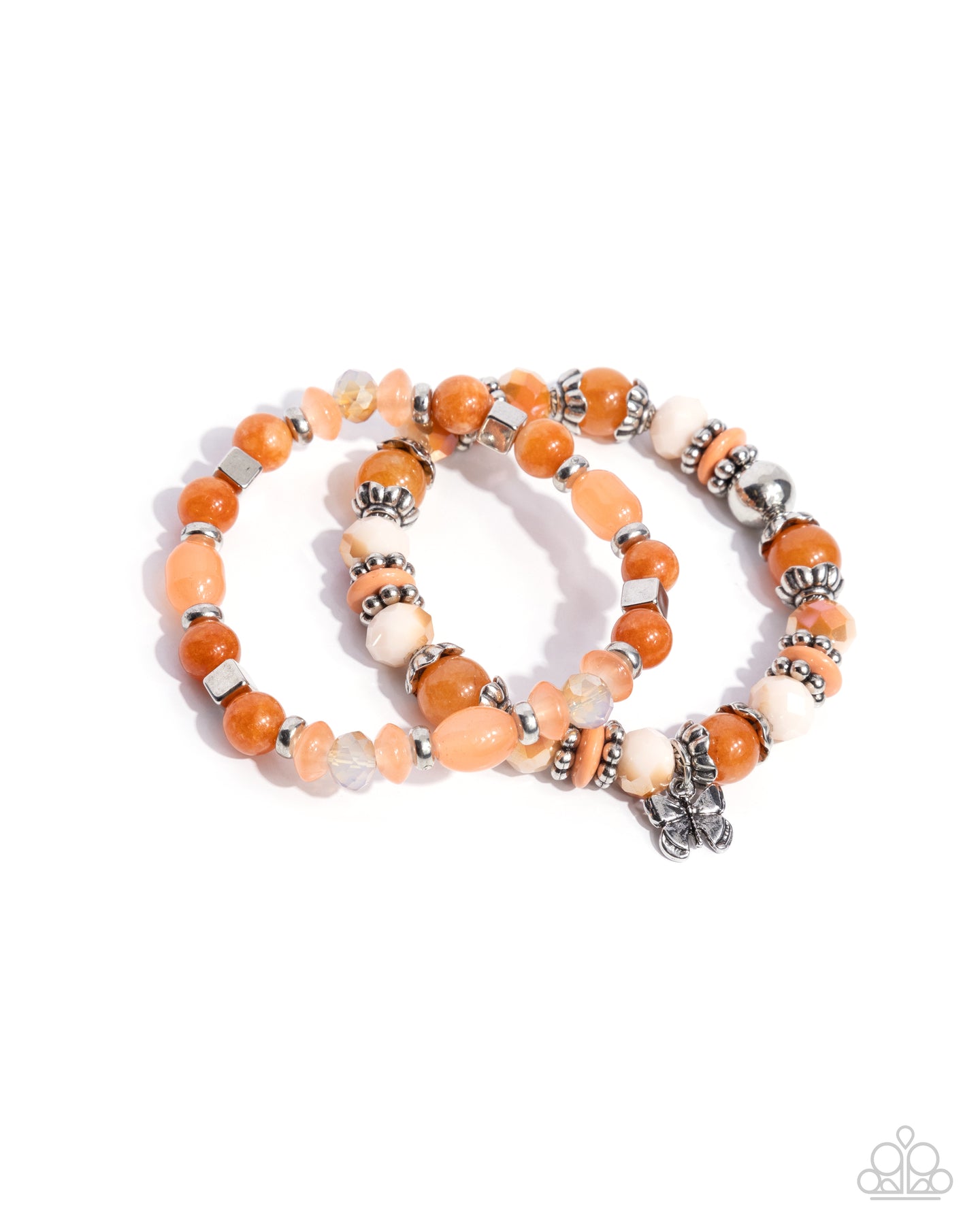 Meaningful Metamorphosis - Orange bracelet C026