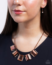 Load image into Gallery viewer, Rebel Racket - Copper necklace D001
