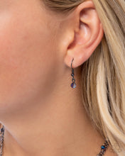 Load image into Gallery viewer, Druzy Delight - Black necklace E050/51
