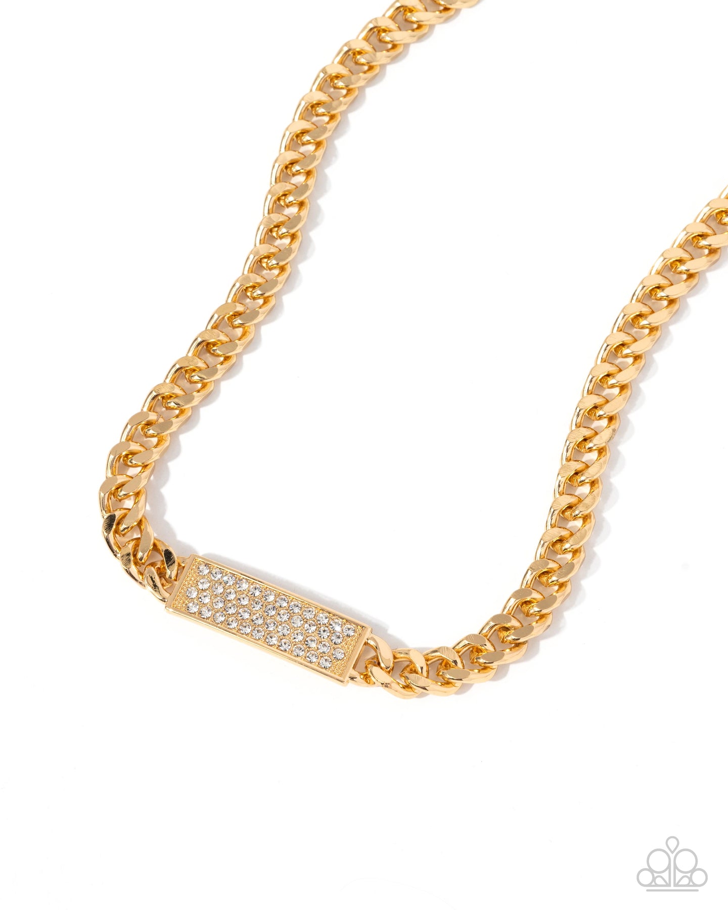 Rockstar Radiance - Gold necklace A084