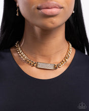 Load image into Gallery viewer, Rockstar Radiance - Gold necklace A084
