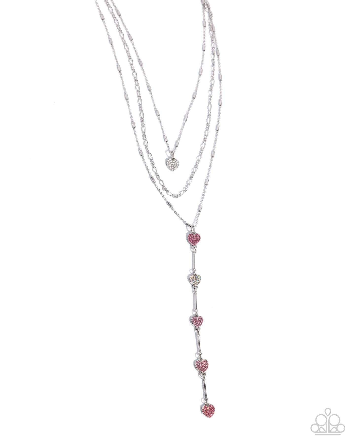 Valiant Valentine - Pink necklace E044