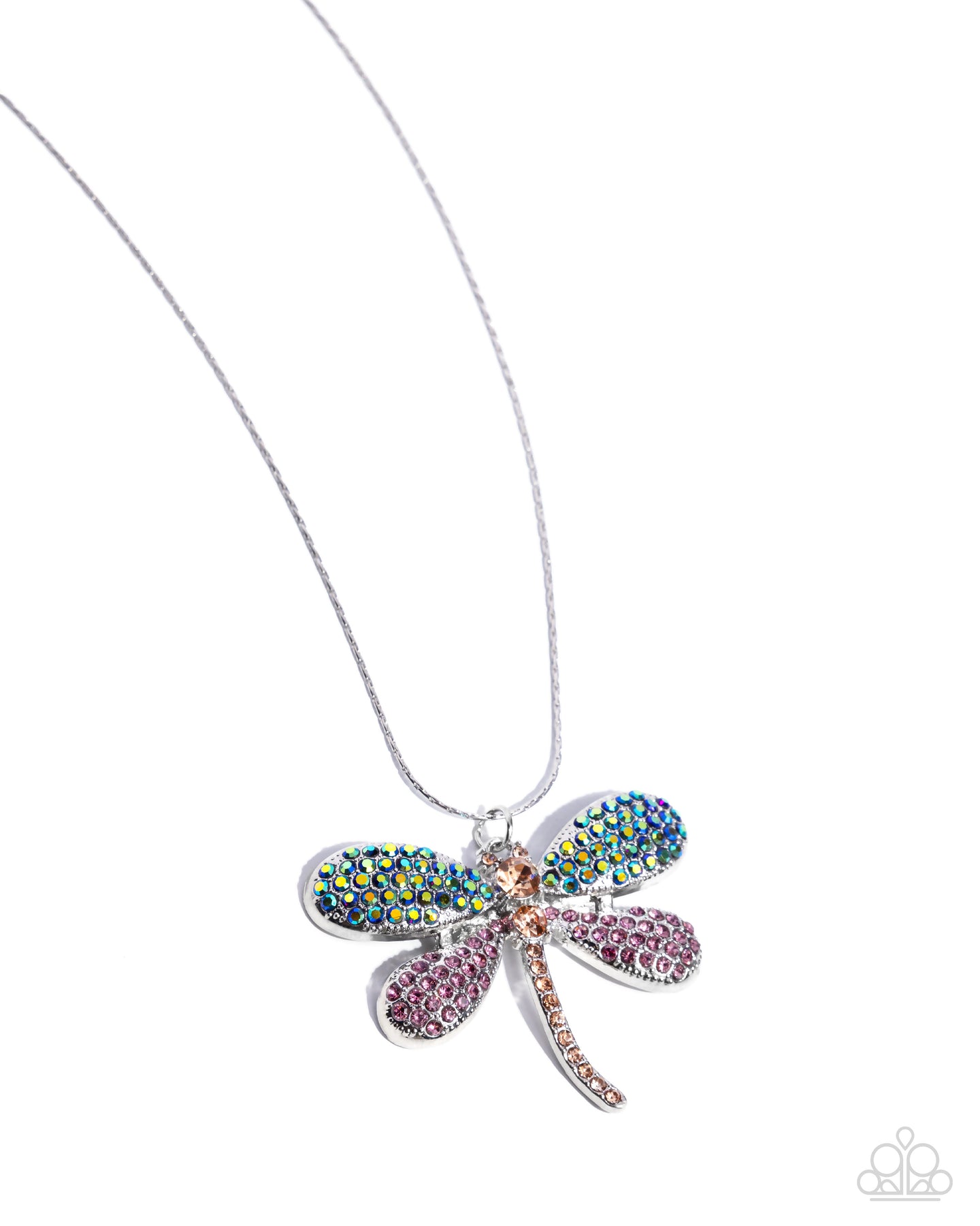 Dragonfly Defiance - Purple necklace MRUS