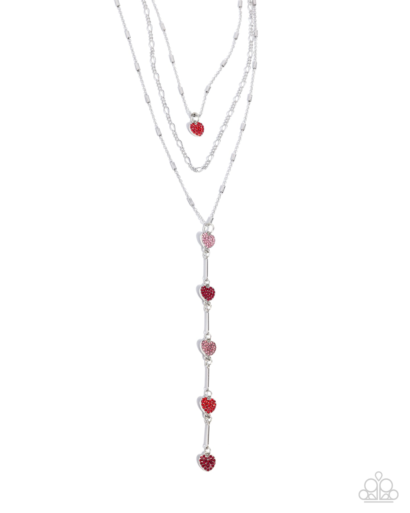 Valiant Valentine - Red necklace E046