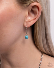 Load image into Gallery viewer, Stony Strength - Blue necklace E016
